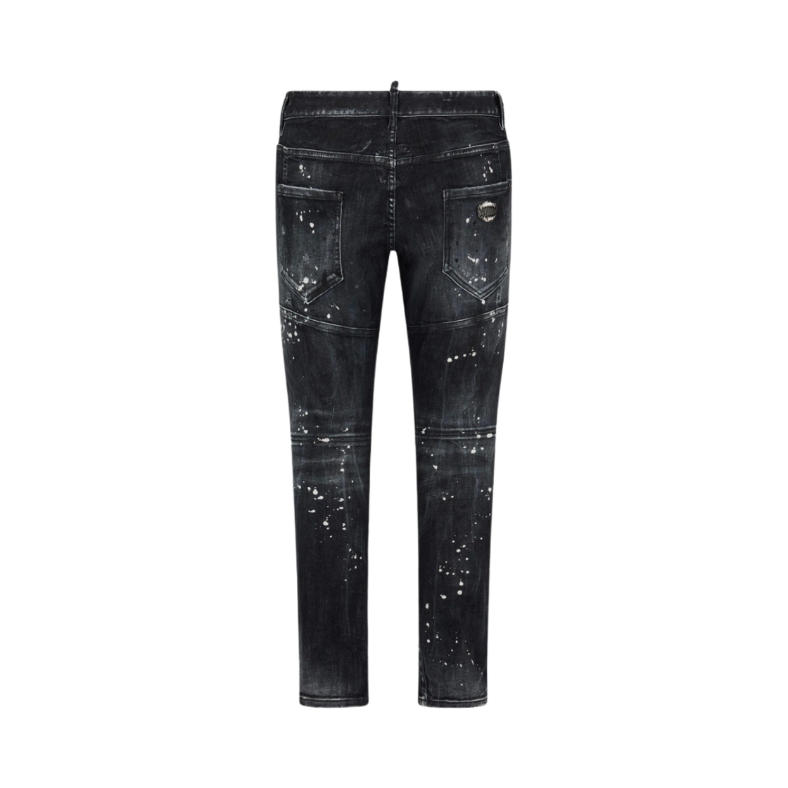 디스퀘어드2 블랙 다이아몬드 & 스터드 워시 타이디 바이커 진 블랙(Dsquared2 Black Diamond & Studs Wash Tidy Biker Jeans Black) - 2
