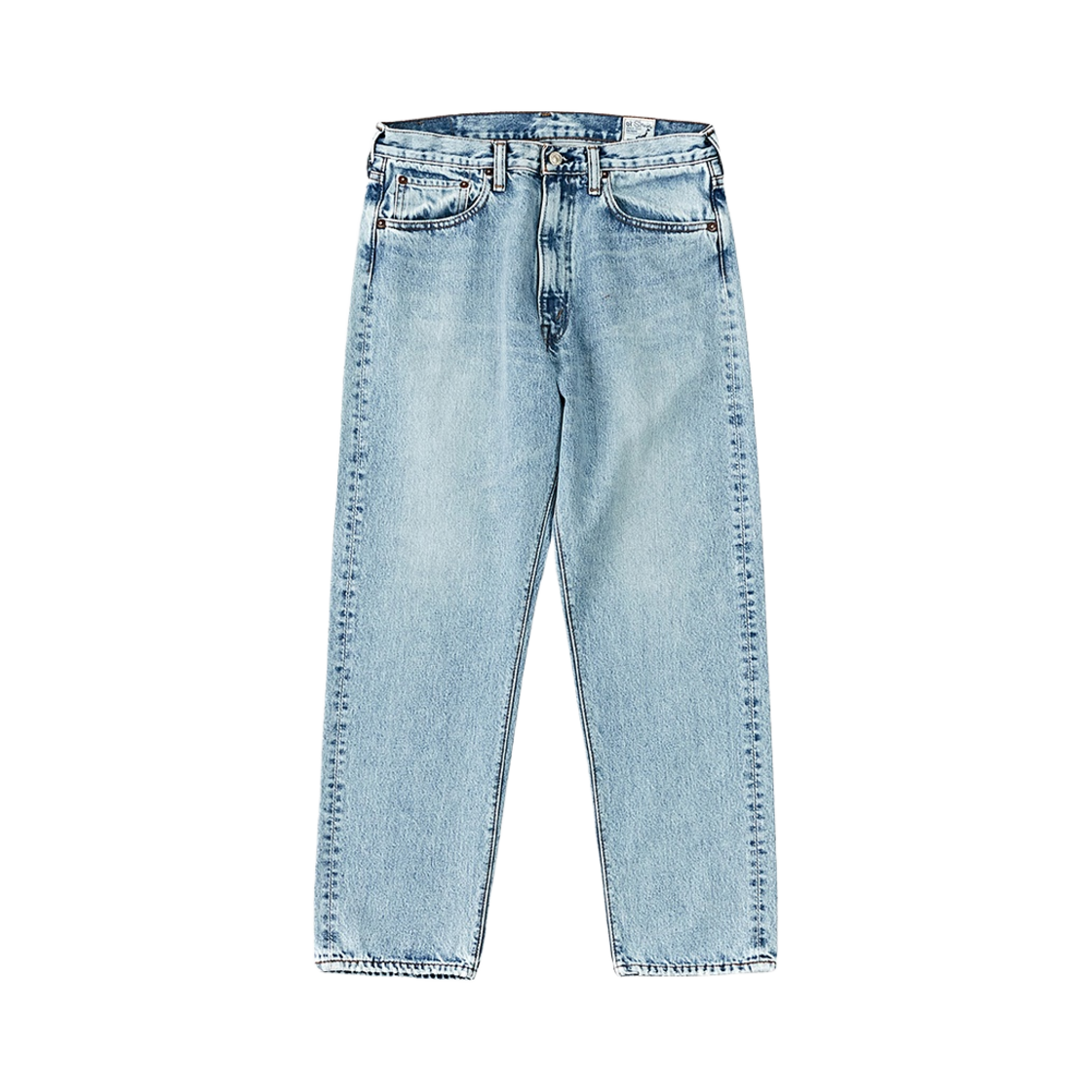 (W) 오어슬로우 1050WZ 90's 숏 렝스 데님 스카이 블루((W) Orslow 1050WZ 90's Short Length Denim Sky Blue)