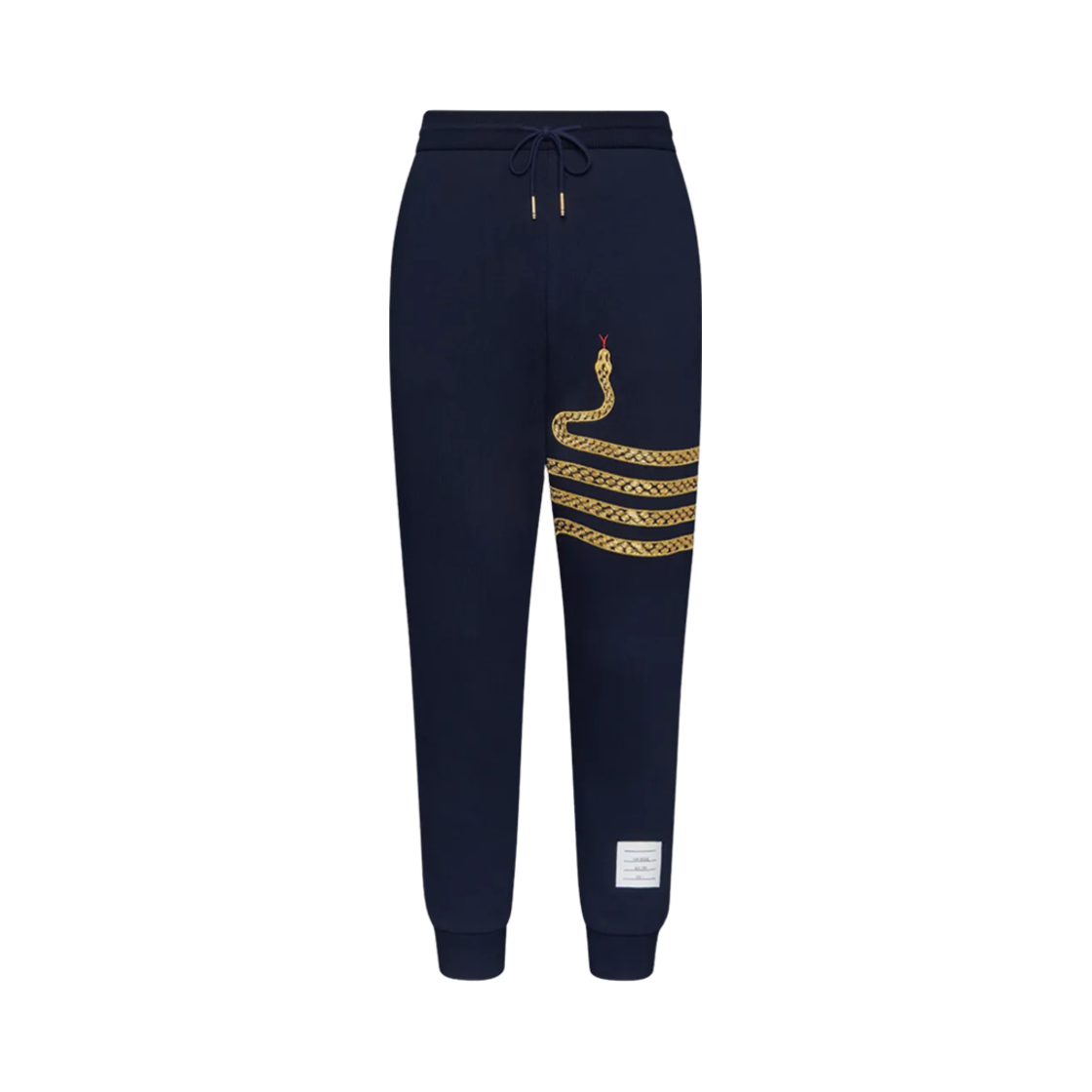 MJQ221E-03377-415 Thom Browne Lunar New Year 4-Bar Sweatpants Blue