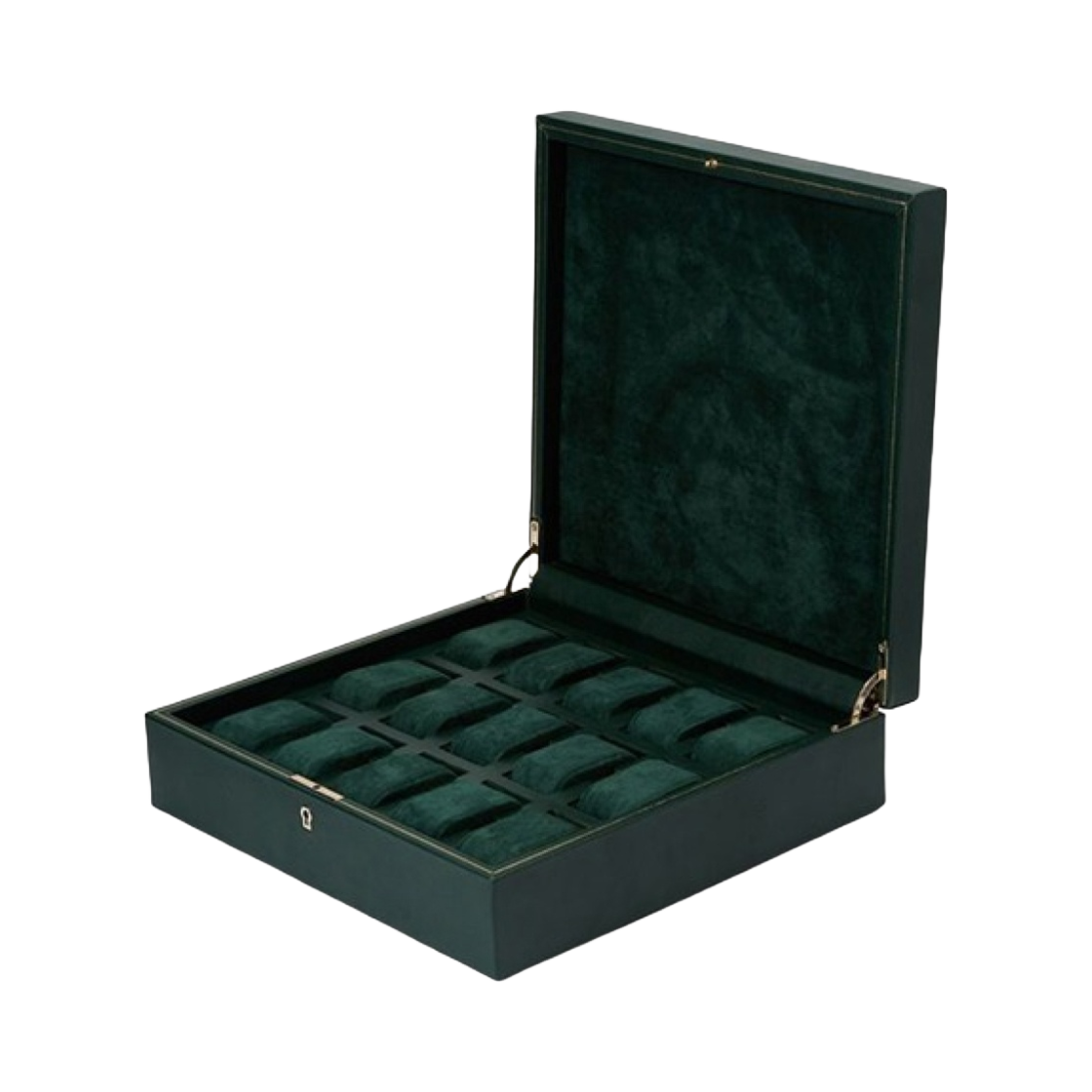 울프 1834 브리티쉬 레이싱 15 피스 워치 박스 그린(Wolf 1834 British Racing 15 piece Watch Box Green) - 2