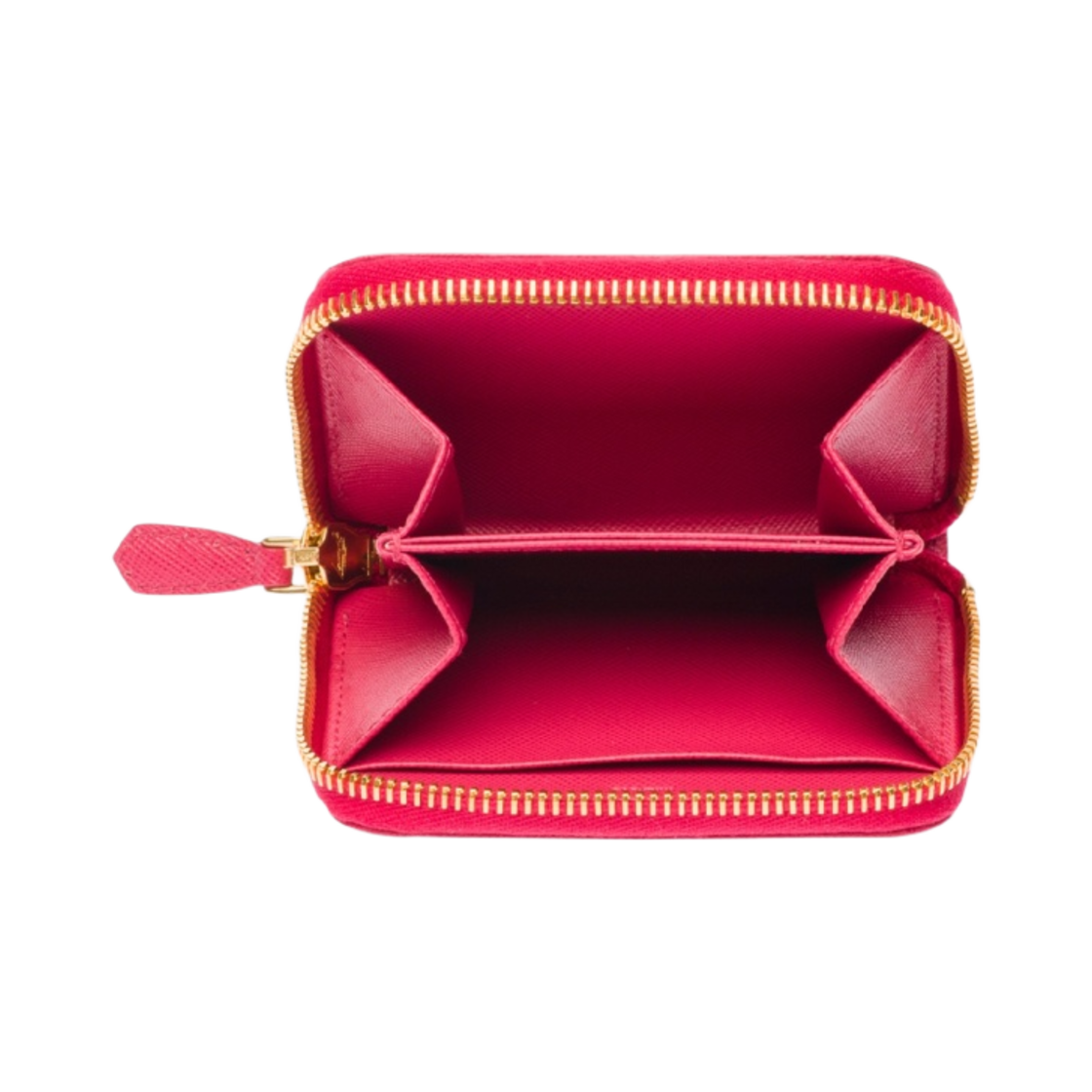 프라다 사피아노 레더 코인 퍼스 피오니 핑크(Prada Saffiano Leather Coin Purse Peony Pink) - 2
