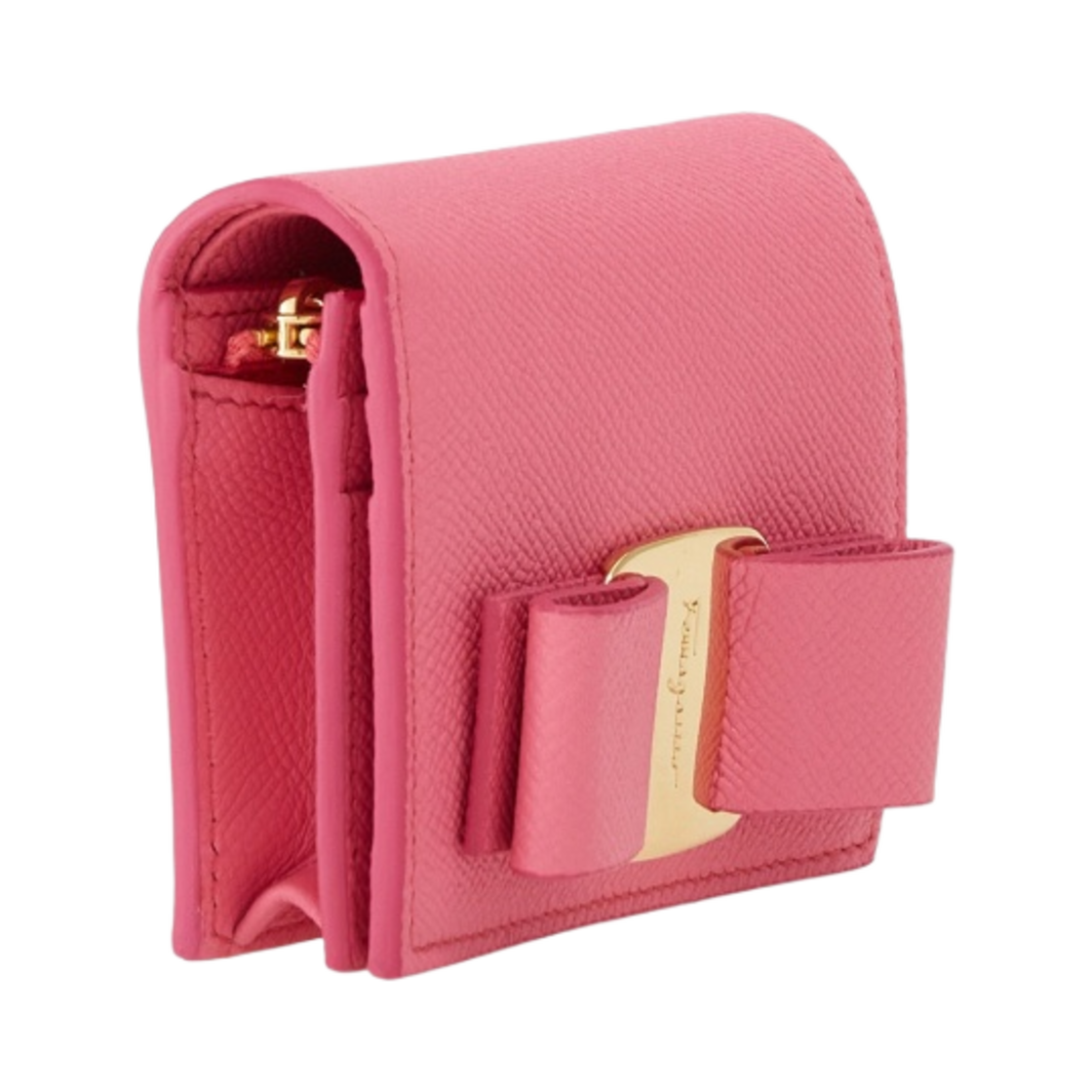 페라가모 바라 동전 지갑 피오니(Ferragamo Vara Coin Wallet Peony) - 2
