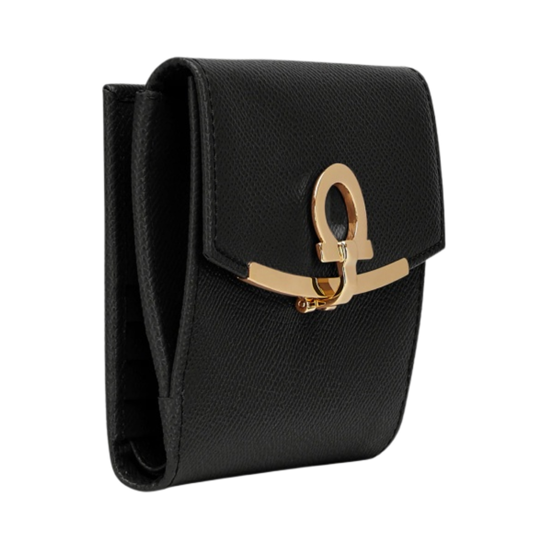 페라가모 간치니 프렌치 지갑 블랙(Ferragamo Gancini French Wallet Black) - 2