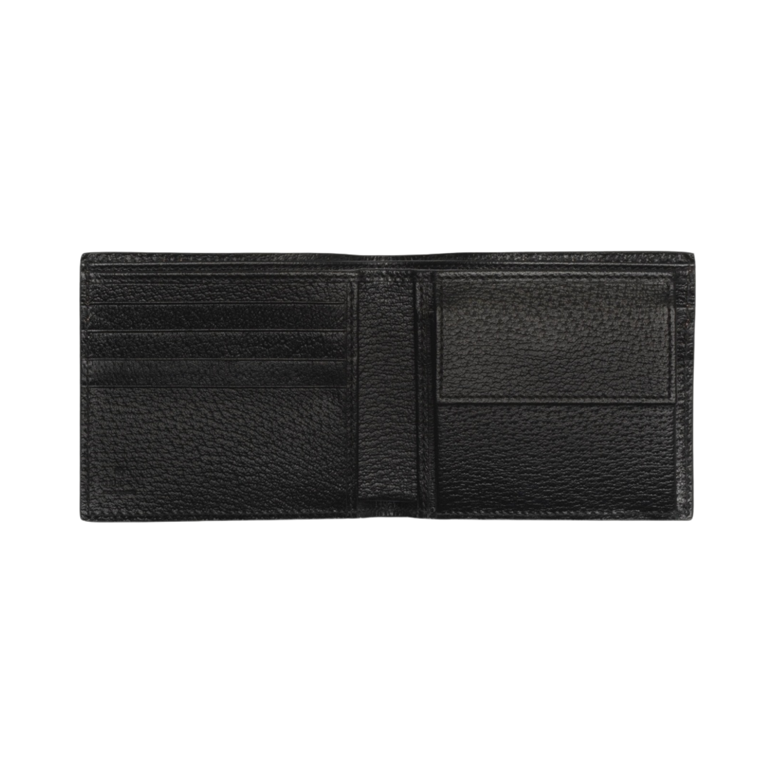 구찌 컷아웃 인터로킹 G 반지갑 블랙 베이지 에보니(Gucci Bi-Fold Wallet with Cut-Out Interlocking G Black Beige Ebony) - 2