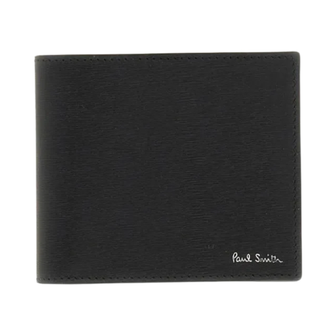 폴 스미스 레더 로고 블록 빌폴드 월렛 블랙(Paul Smith Leather Logo Block Billfold Wallet Black)
