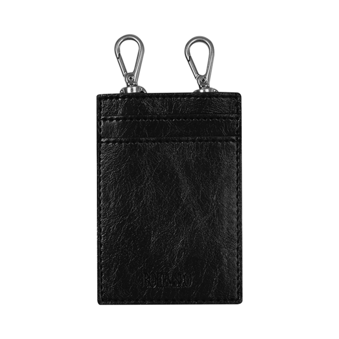 - Bohemian Seoul Keyring Card Wallet Black