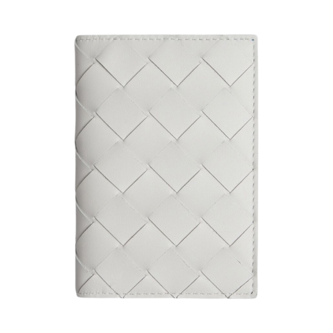 보테가 베네타 플랩 카드 케이스 화이트 패러킷(Bottega Veneta Flap Card Case White Parakeet) - 1