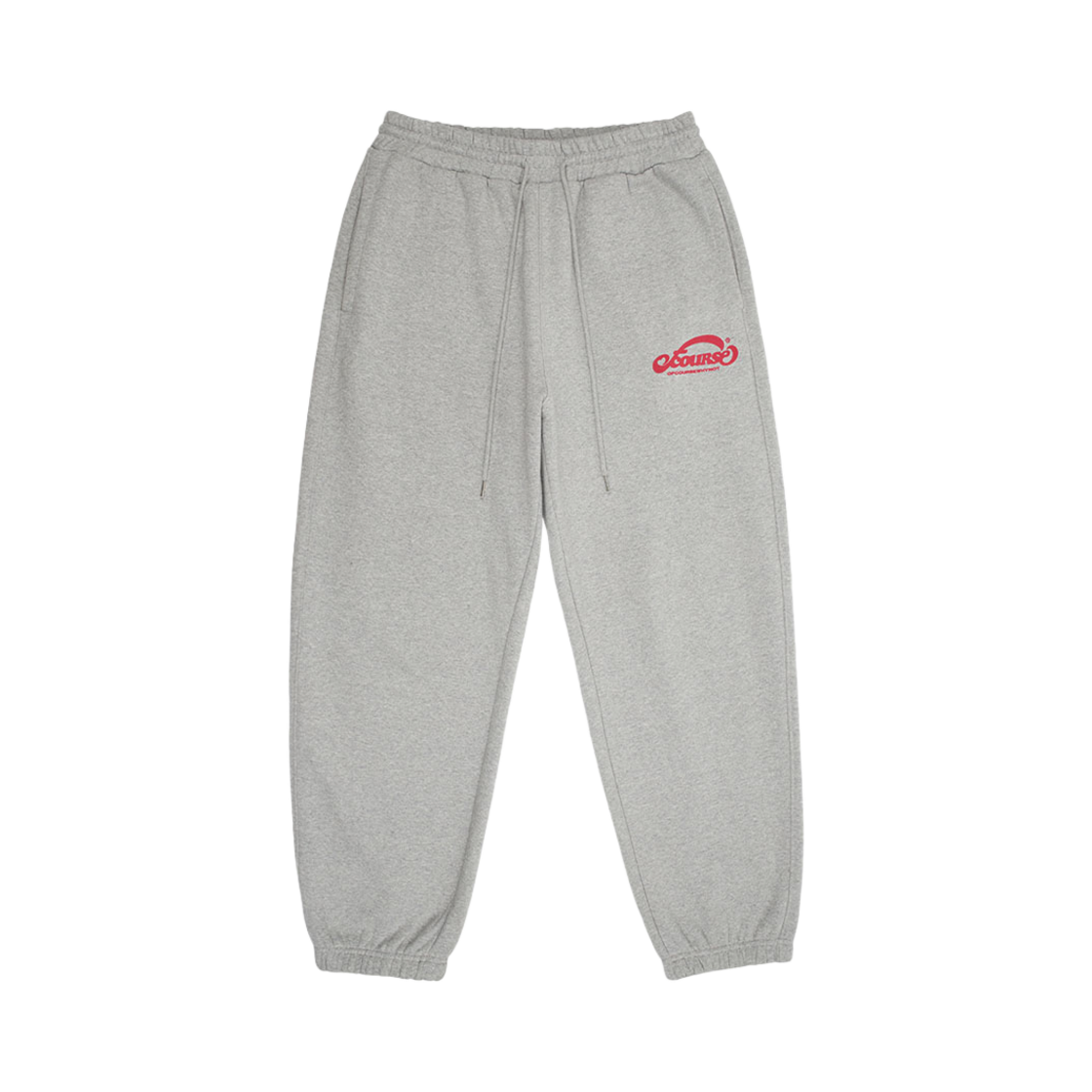 OW43PDU01_MG ofcoursewhynot Ofcourse Sweatpants Melange Grey