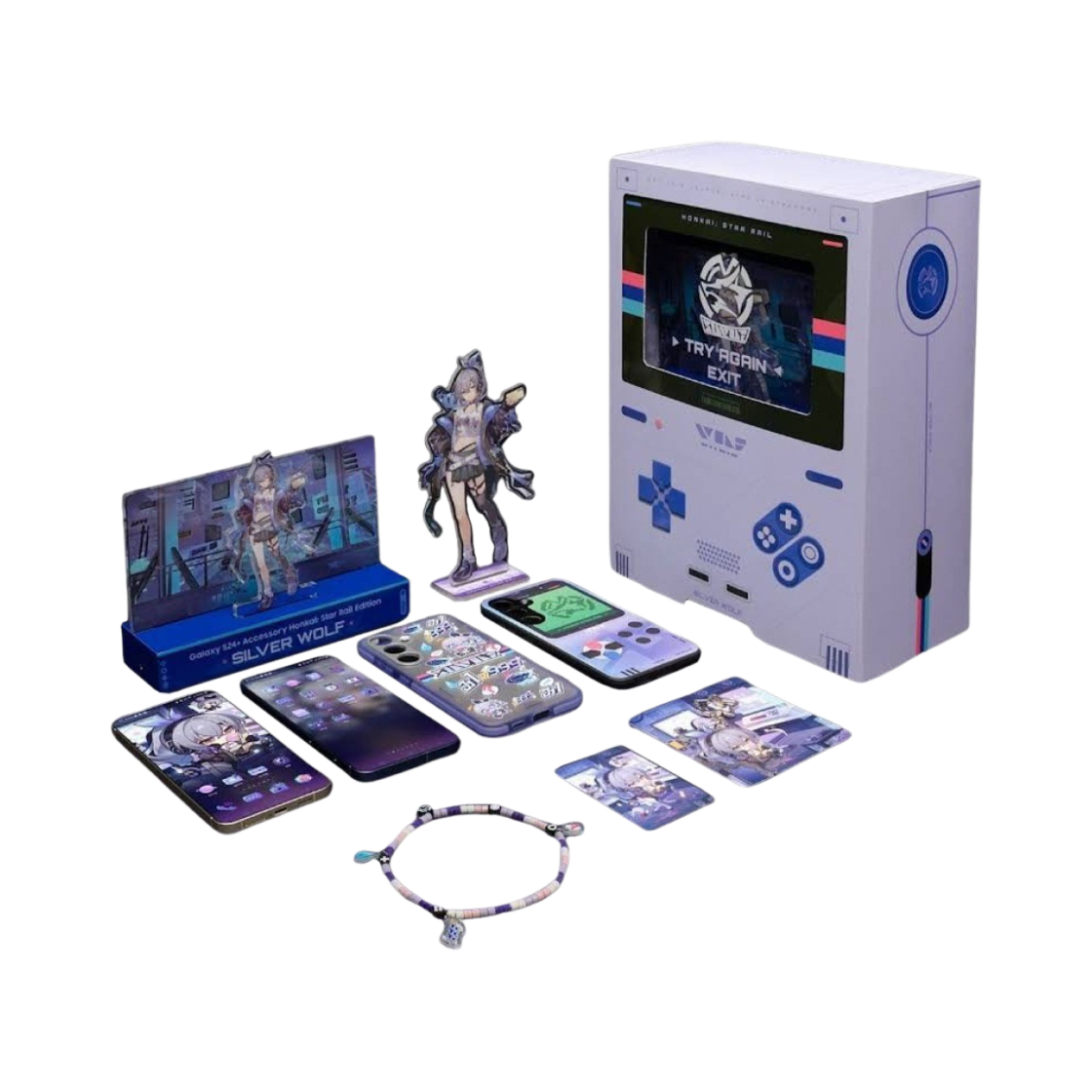 삼성 갤럭시 S24+ 악세서리 은랑 에디션(Samsung Galaxy S24+ Accessory Silver Wolf Edition)