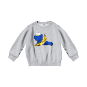 (Kids) Uniqlo UT x Kaws x Warhol Sweatshirt A Gray