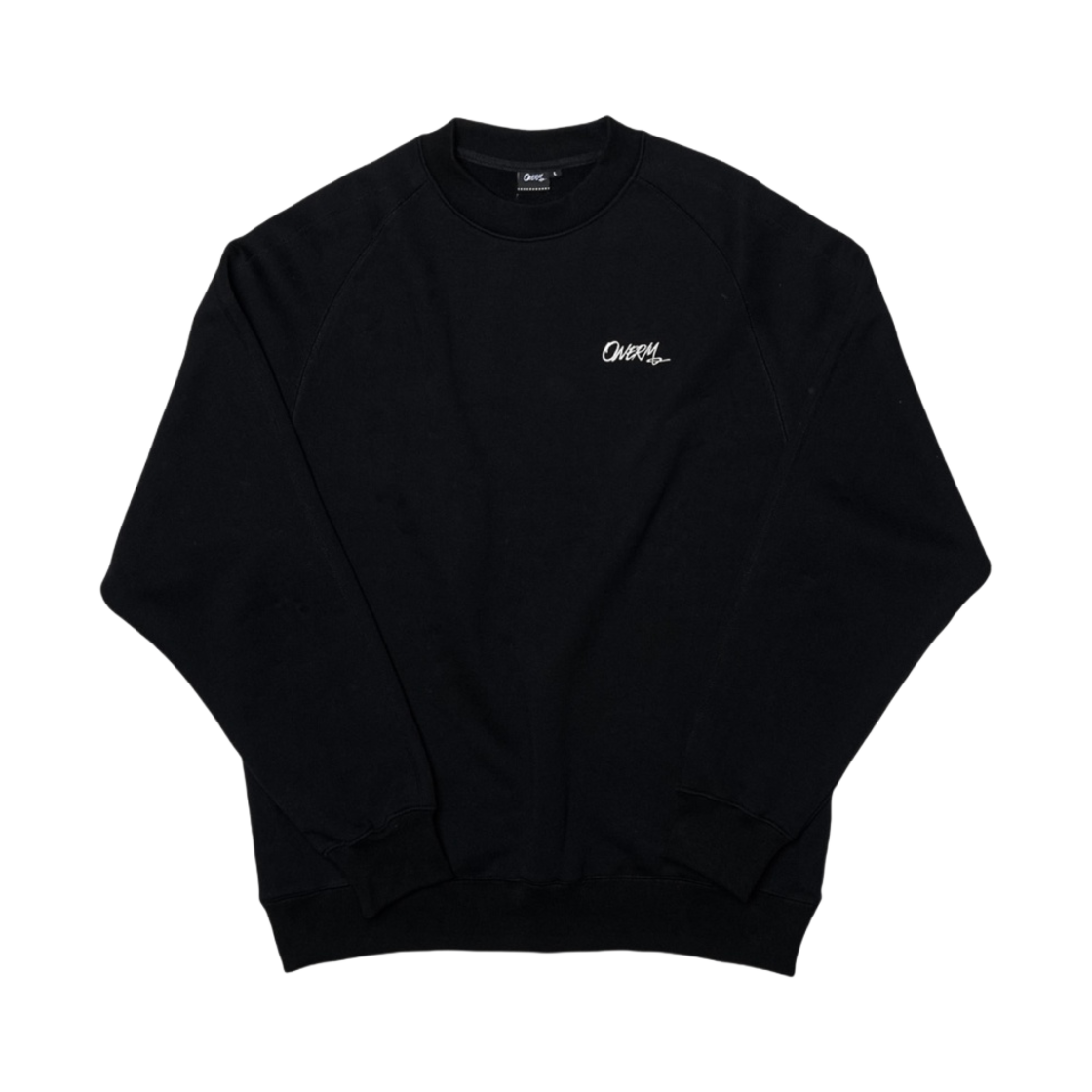 원알엠 에센셜 스웨트셔츠 블랙(ONERM Essential Sweatshirt Black)