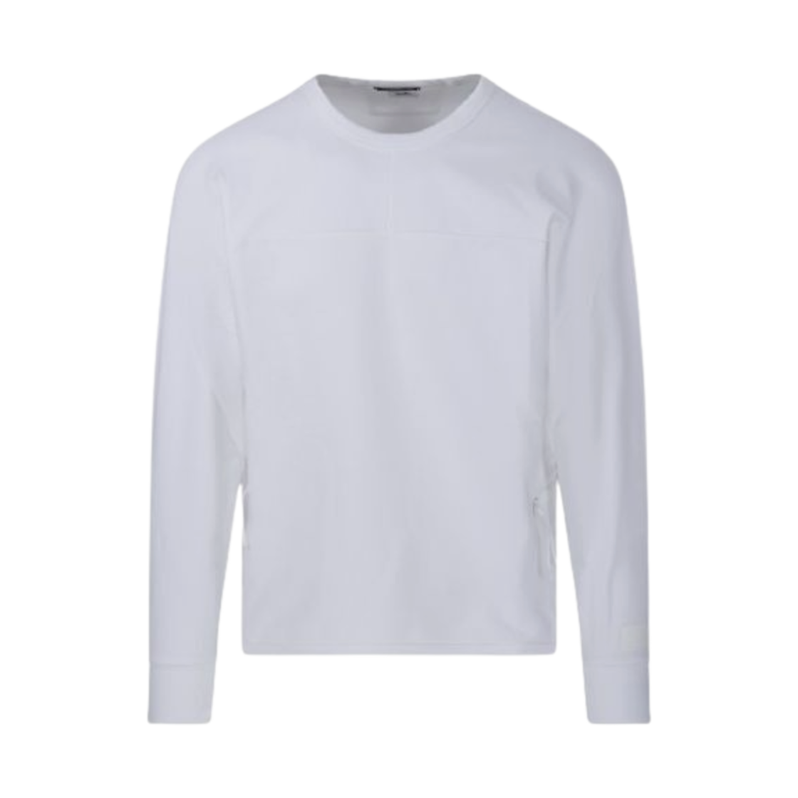 15CLSS037A006452W101 C.P. Company Metropolis Series Stretch Fleece Zipped Pocket Sweatshirt White - 23FW