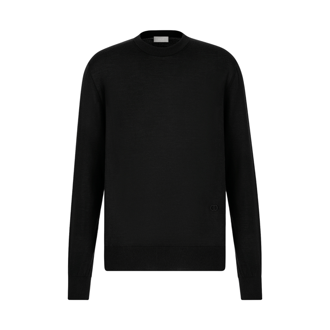 113M647AT220-C900 Dior Sweater With CD Icon Signature Black Cashmere Jersey - 대표 이미지 #1