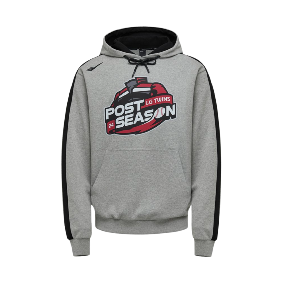 PT3LT24M301 LG Twins x Prospecs 2024 Postseason Authentic Hoodie T-Shirt Melange Gray