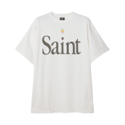 Saint Mxxxxxx Heart Saint T-Shirt White - 23AW