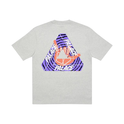 Palace Tri-Zooted Shakka T-Shirt Grey Marl - 20FW