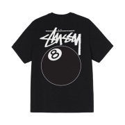 Stussy 8 Ball Pigment Dyed T-Shirt Black - 21FW