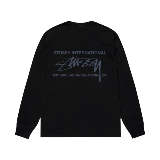 【STUSSYFA24'】Stussy Mono LS Tee Mono L/S Tee - White – Feature