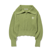 ROCCI ROCCI RCC Knit Half Zipup Green