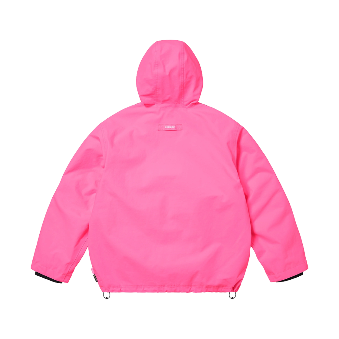 슈프림 고어텍스 스트라이프 후드 자켓 플로레센트 핑크 - 25SS(Supreme Gore-Tex Stripe Hooded Jacket Fluorescent Pink - 25SS) - 3