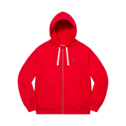Supreme Small Box Drawcord Zip Up Hooded Sweatshirt Red - 22FW