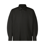 Homme Plisse Issey Miyake Pleats MC August Polo Black