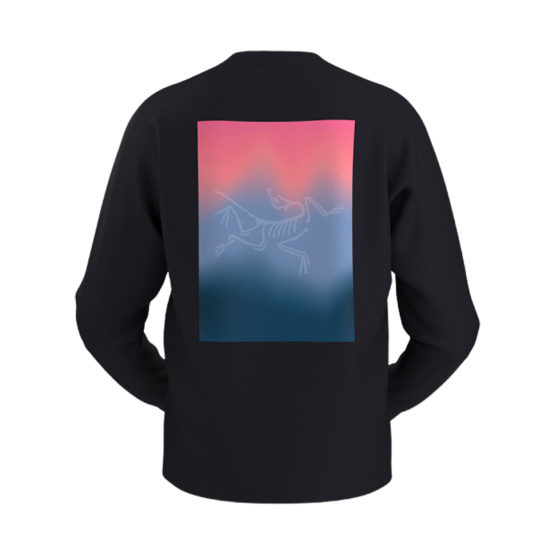 아크테릭스 크래그 코튼 히트맵 롱슬리브 티셔츠 블랙(Arc'teryx Kragg Cotton Heatmap LS T-Shirt Black)