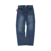 Safarispot Authentic Loose Straight Jeans - Medium Blue