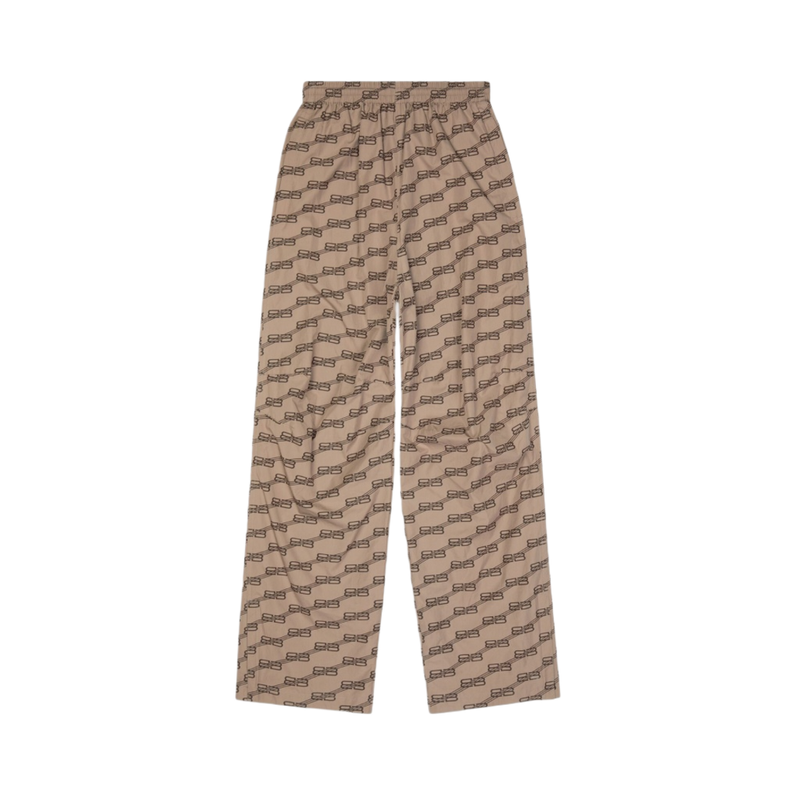 발렌시아가 BB 모노그램 레귤러 핏 트랙수트 팬츠 베이지(Balenciaga BB Monogram Regular Fit Tracksuit Pants Beige) - 1