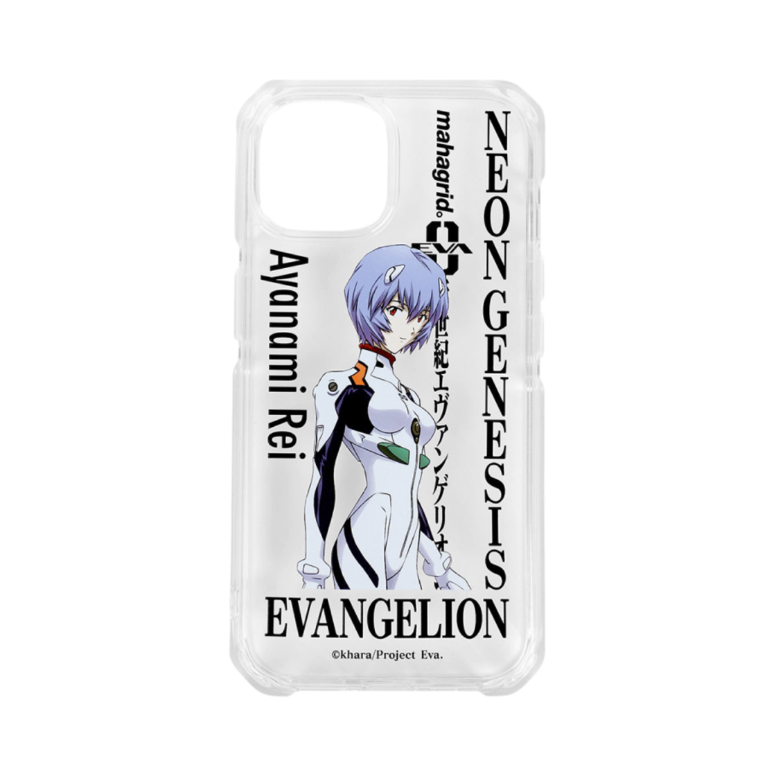 마하그리드 x 에반게리온 레이 아이폰 케이스 클리어(Mahagrid x Evangelion Rei iPhone Case Clear)