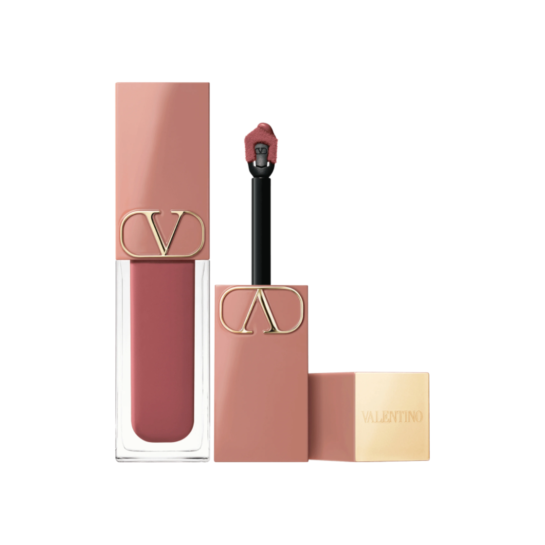 - Valentino Beauty Liquirosso 2 in 1 Lip & Cheek Tint 100R Roman Grace