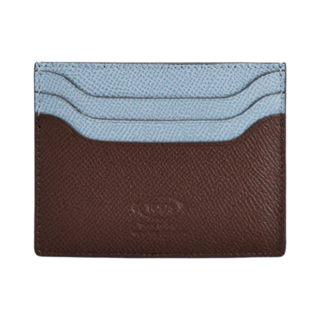 토즈 레더 카드홀더 브라운 스카이블루(Tod's Leather Card Holder Brown Sky Blue) - 2