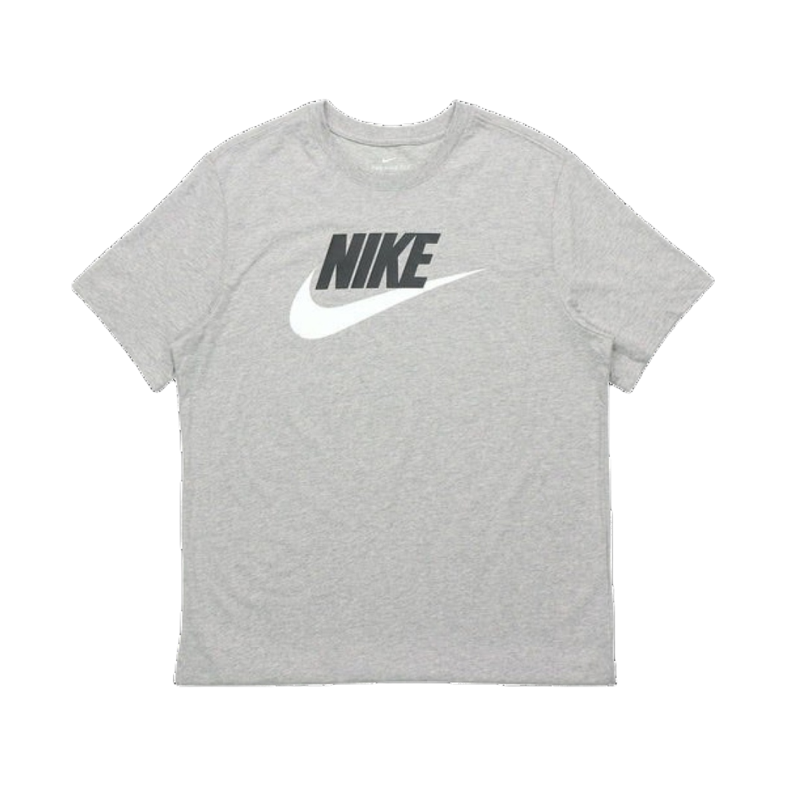 나이키 NSW 아이콘 퓨추라 티셔츠 다크 그레이 헤더 - 아시아(Nike NSW Icon Futura T-Shirt Dark Grey Heather - Asia) - 1