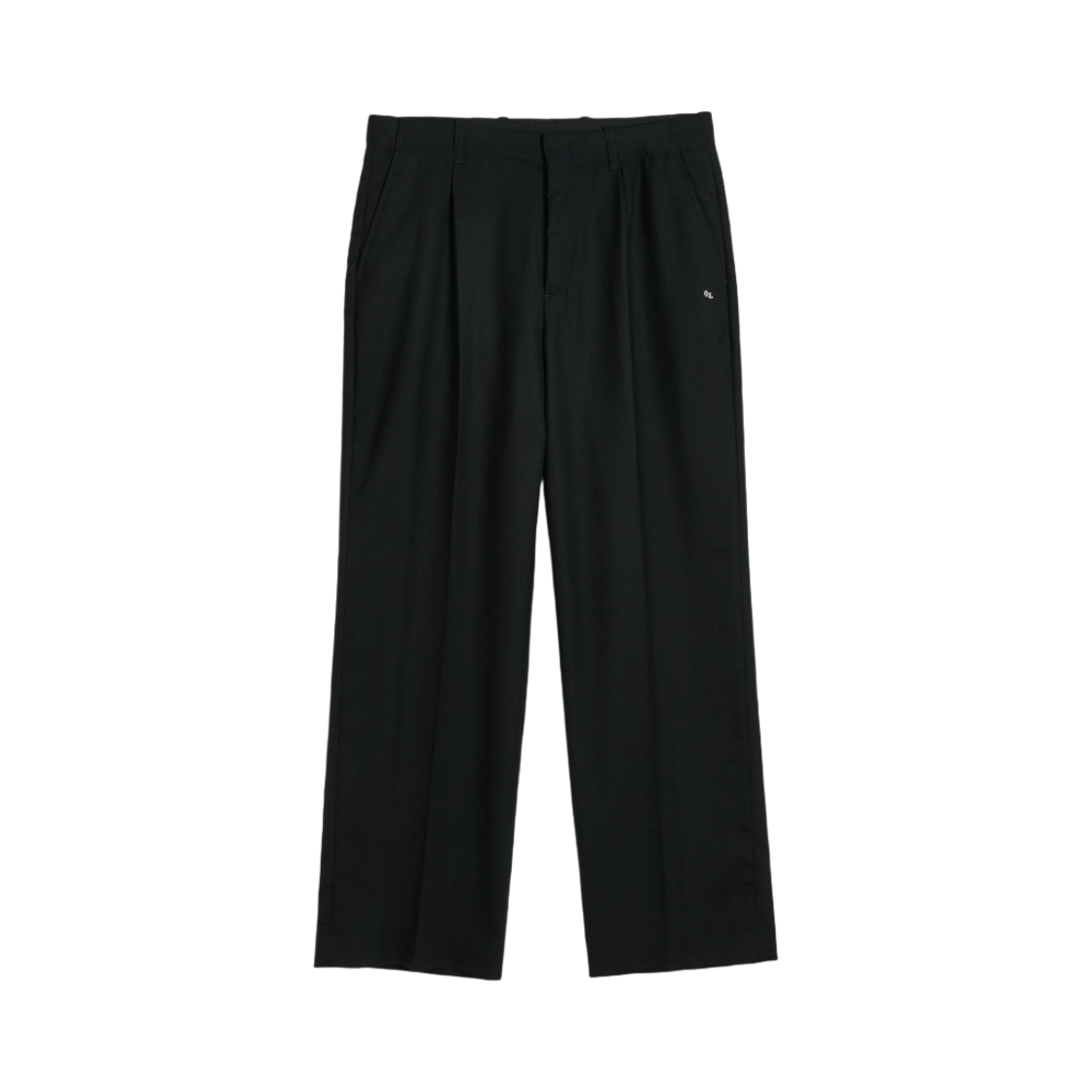 M421BBPW Our Legacy Borrowed Chino Panama Wool Black