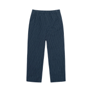Stussy Beach Wrinkled Stripe Pants Navy