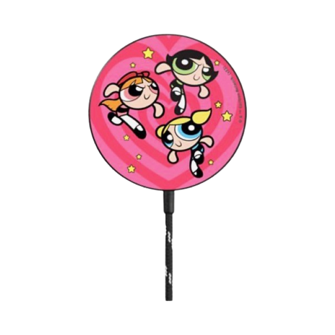 케이스티파이 x 파워퍼프걸 하트 마그네틱 무선 충전 패드 블랙(Casetify x The Powerpuff Girls Heart Magnetic Wireless Charger Black) - 1