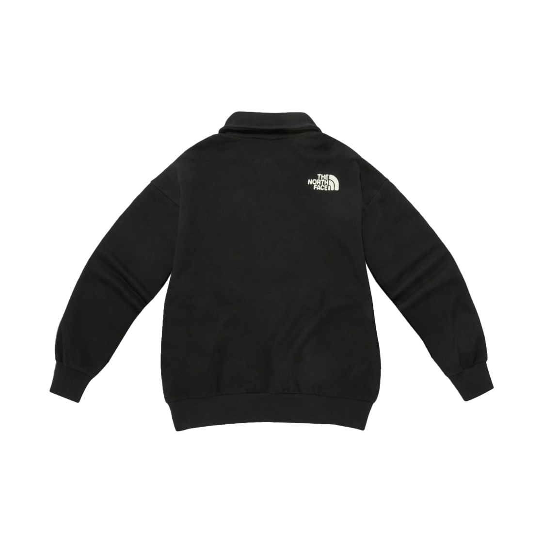 노스페이스 화이트 라벨 컴피 칼라 스웨트셔츠 블랙(The North Face White Label Comfy Collar Sweatshirt Black) - 2