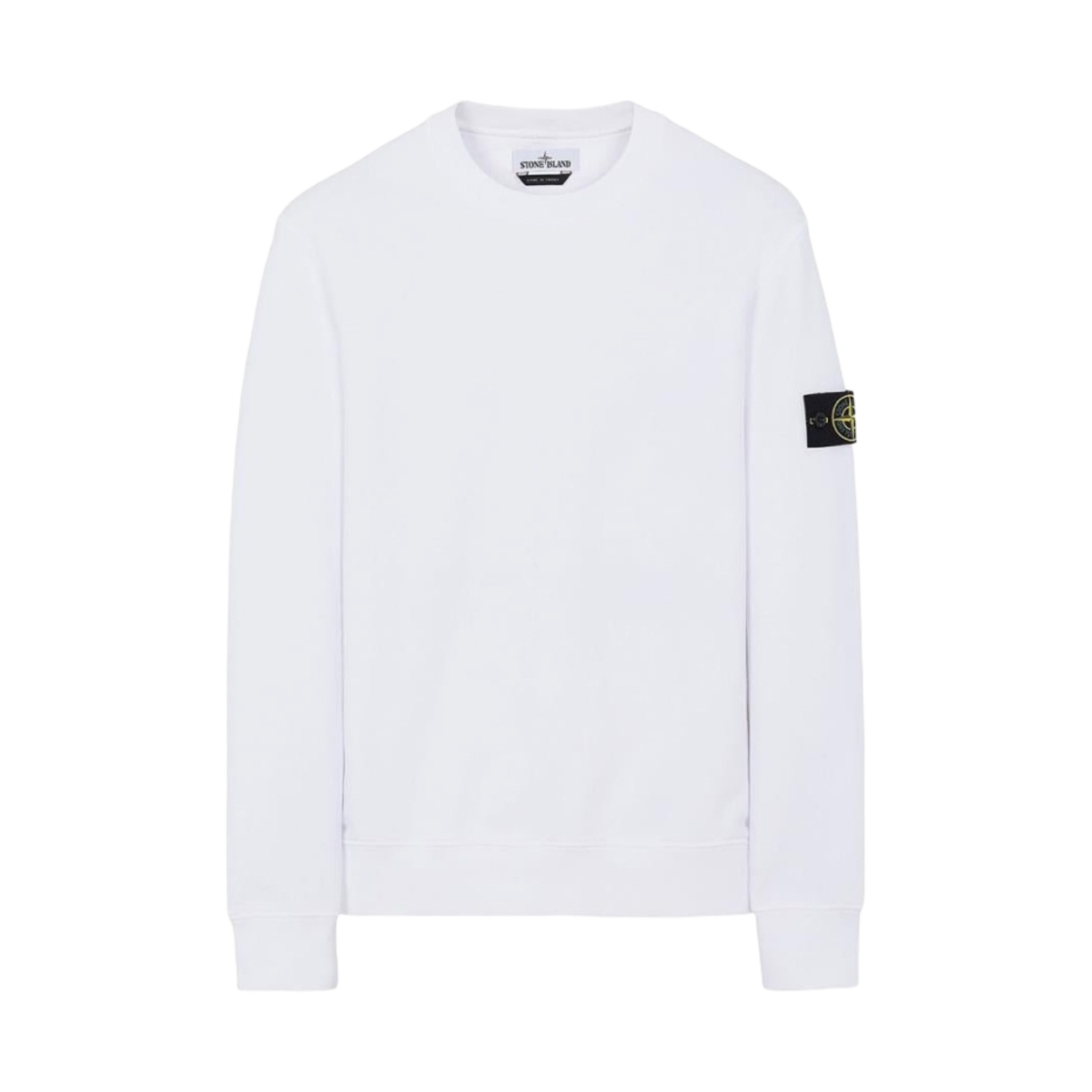 721563051-V0001 Stone Island 63051 Crewneck Sweatshirt White - 20SS
