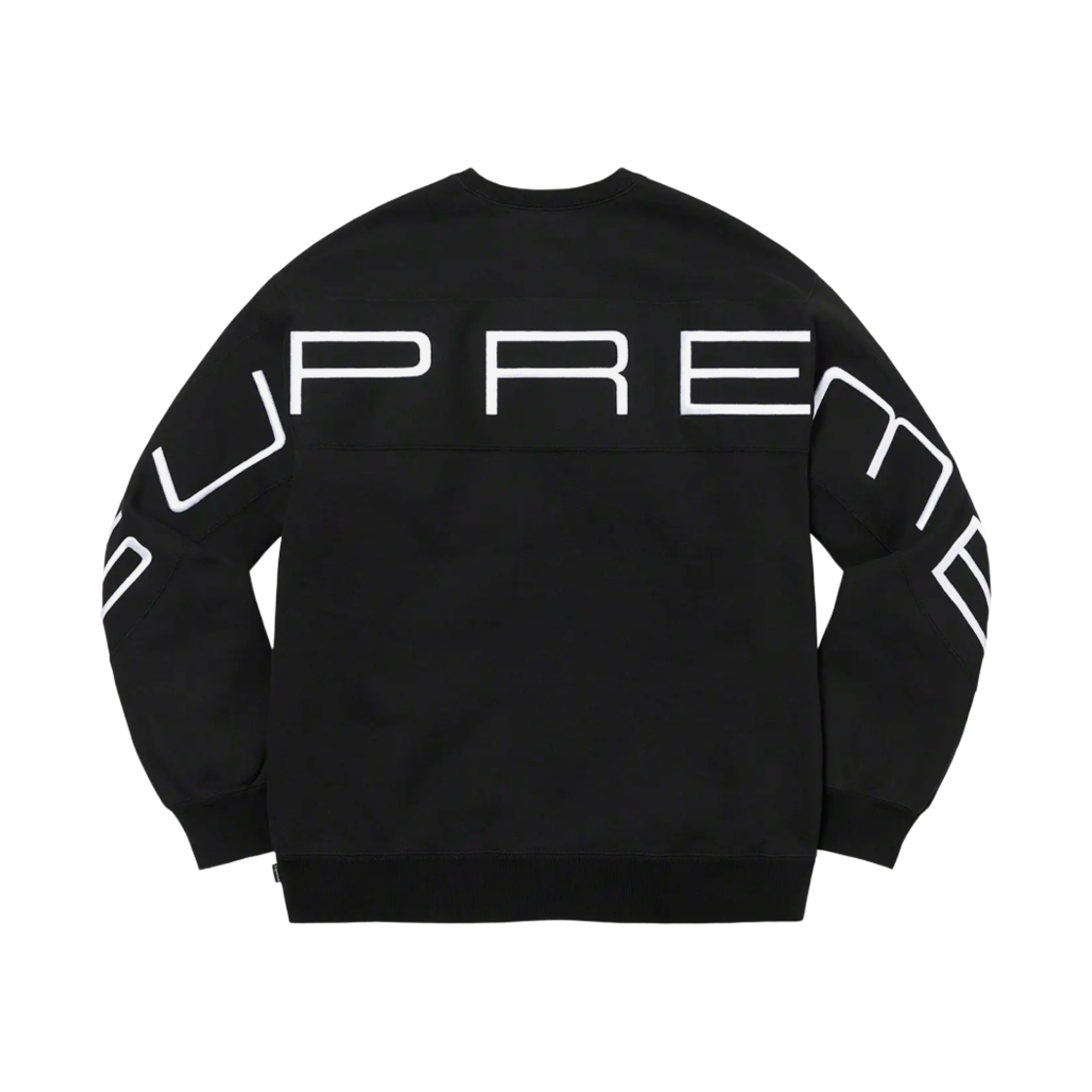 - Supreme Stretch Crewneck Black - 22SS