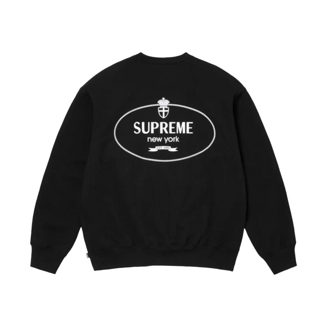 슈프림 크레스트 크루넥 블랙 - 24FW(Supreme Crest Crewneck Black - 24FW) - 1
