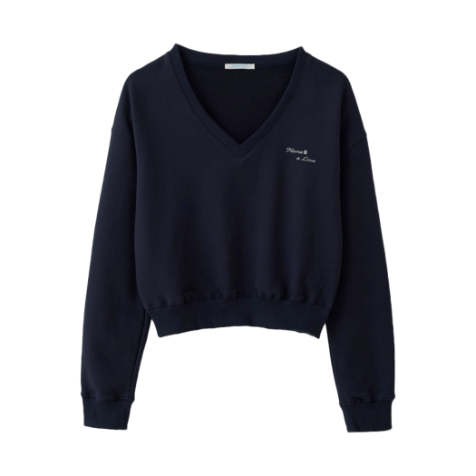 P0000BZQ Tannat T/T Home A Love Sweatshirt Navy