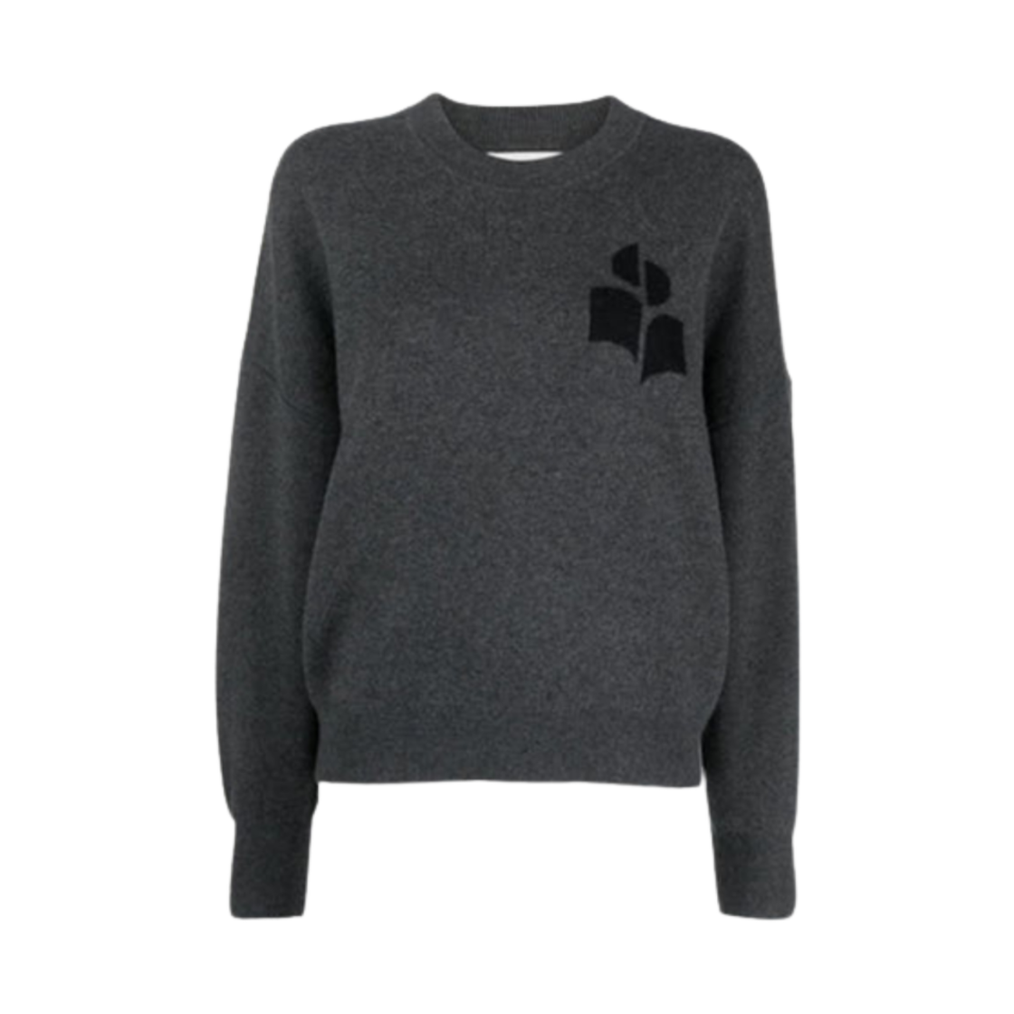 PU0007FA-A1X04E-02AN (W) Isabel Marant Etoile Atlee Wool Blend Sweater Anthracite - 23SS