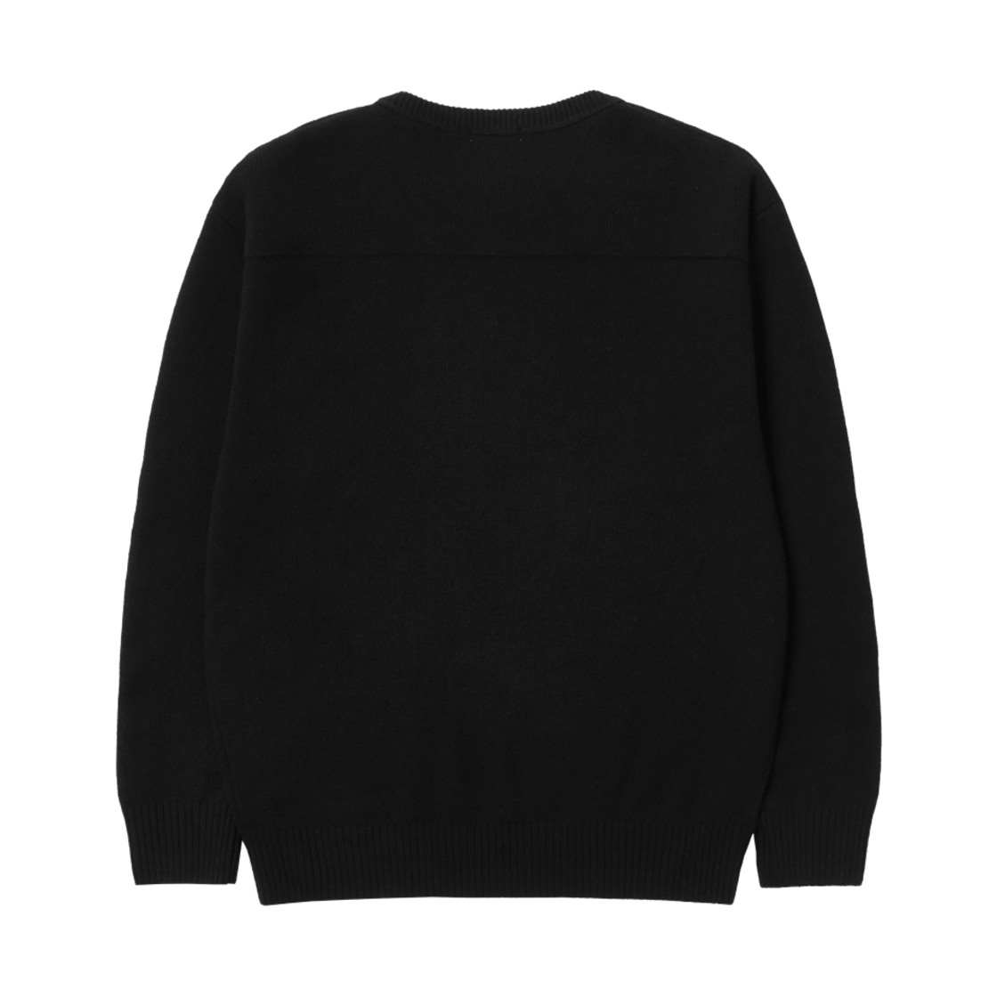 유니클로 U 바이컬러 램스울 크루넥 스웨터 블랙 - KR(Uniqlo U Bicolor Lambswool Crewneck Sweater Black - KR) - 2