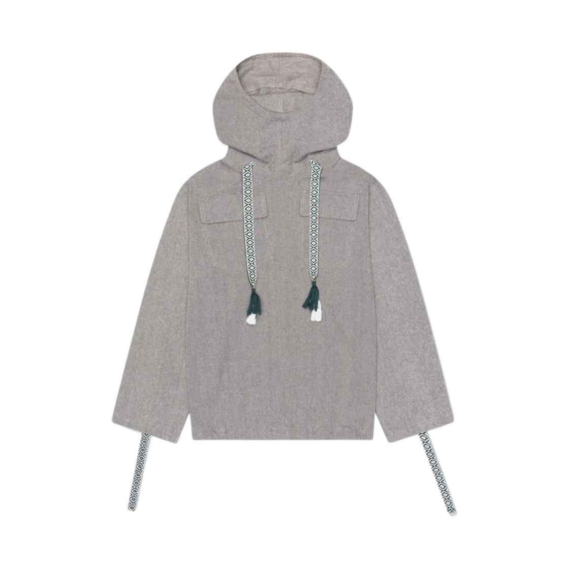 KODCHD03M10DN Kyo Denim Washing Double Pocket Hoody