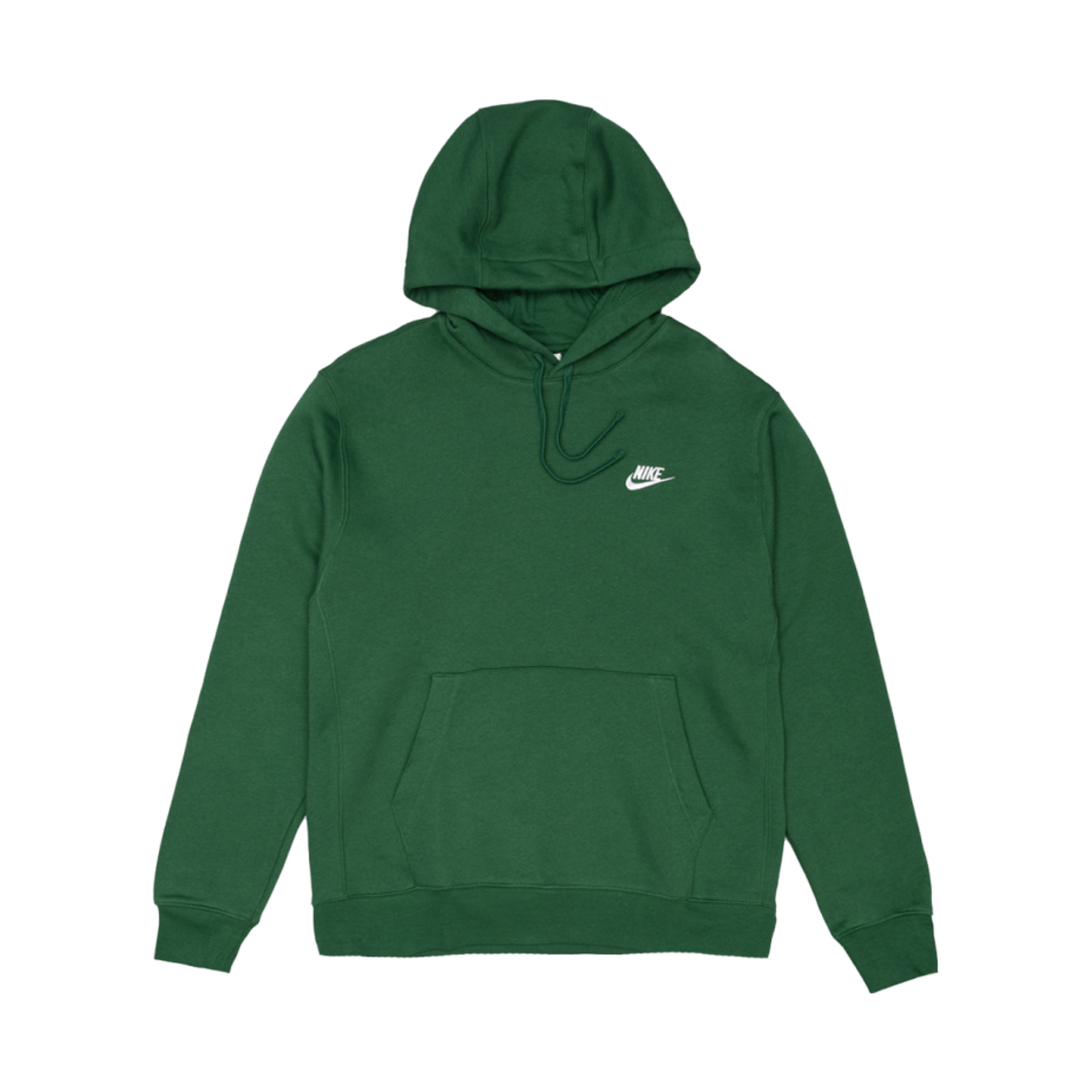 나이키 NSW 클럽 플리스 풀오버 후드 골지 그린 - US/EU