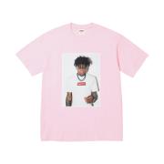 Supreme NBA Youngboy T-Shirt Light Pink - 23FW