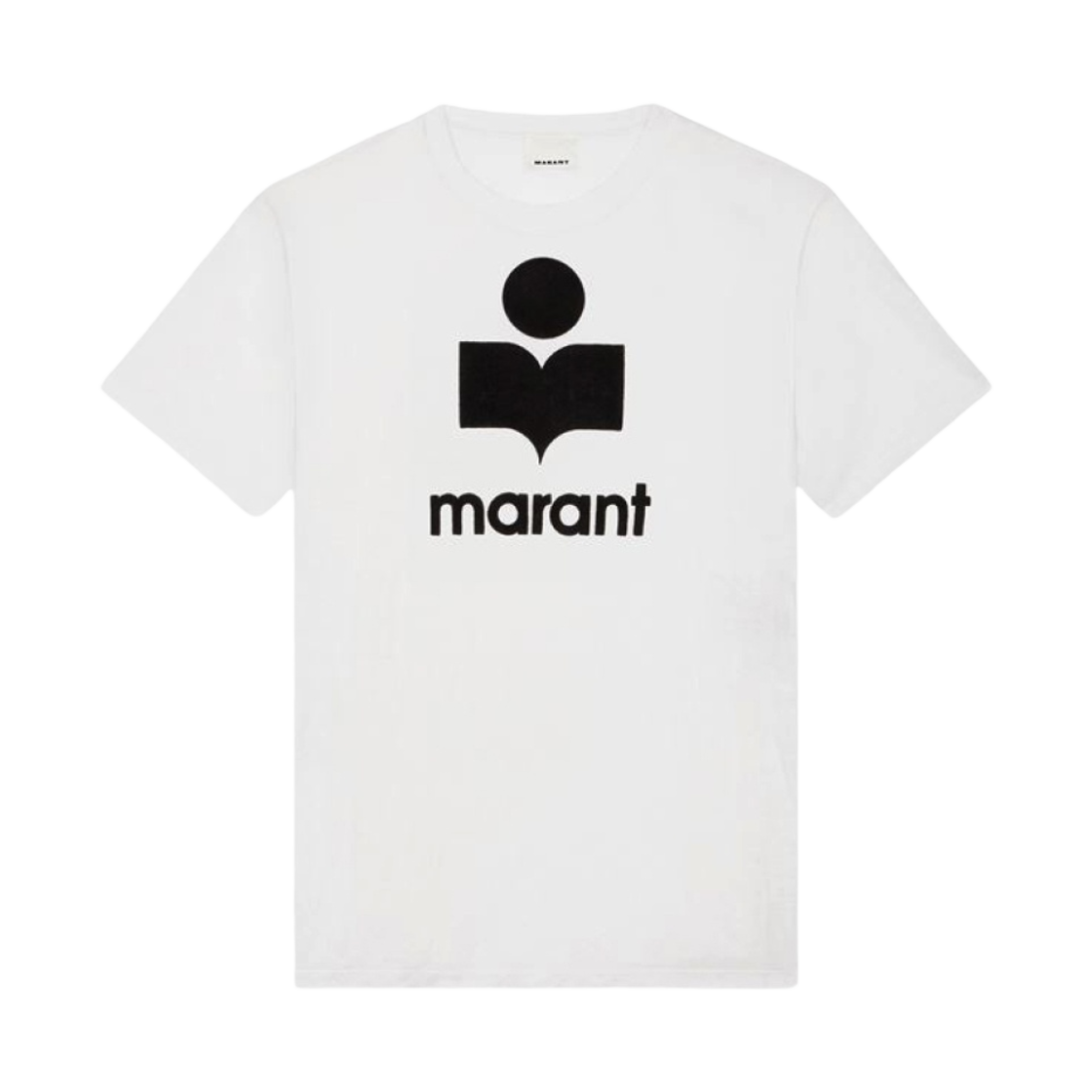 이자벨 마랑 카르만 로고 티셔츠 화이트 - 24SS(Isabel Marant Karman Logo T-Shirt White - 24SS)