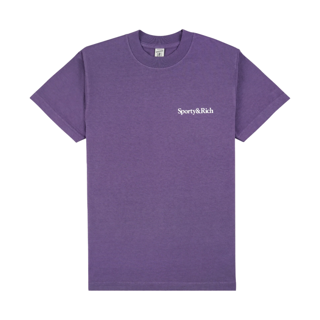 KW5ATSSSR11PP Sporty & Rich Health Is Wealth T-Shirt Dusty Grape - 25SS