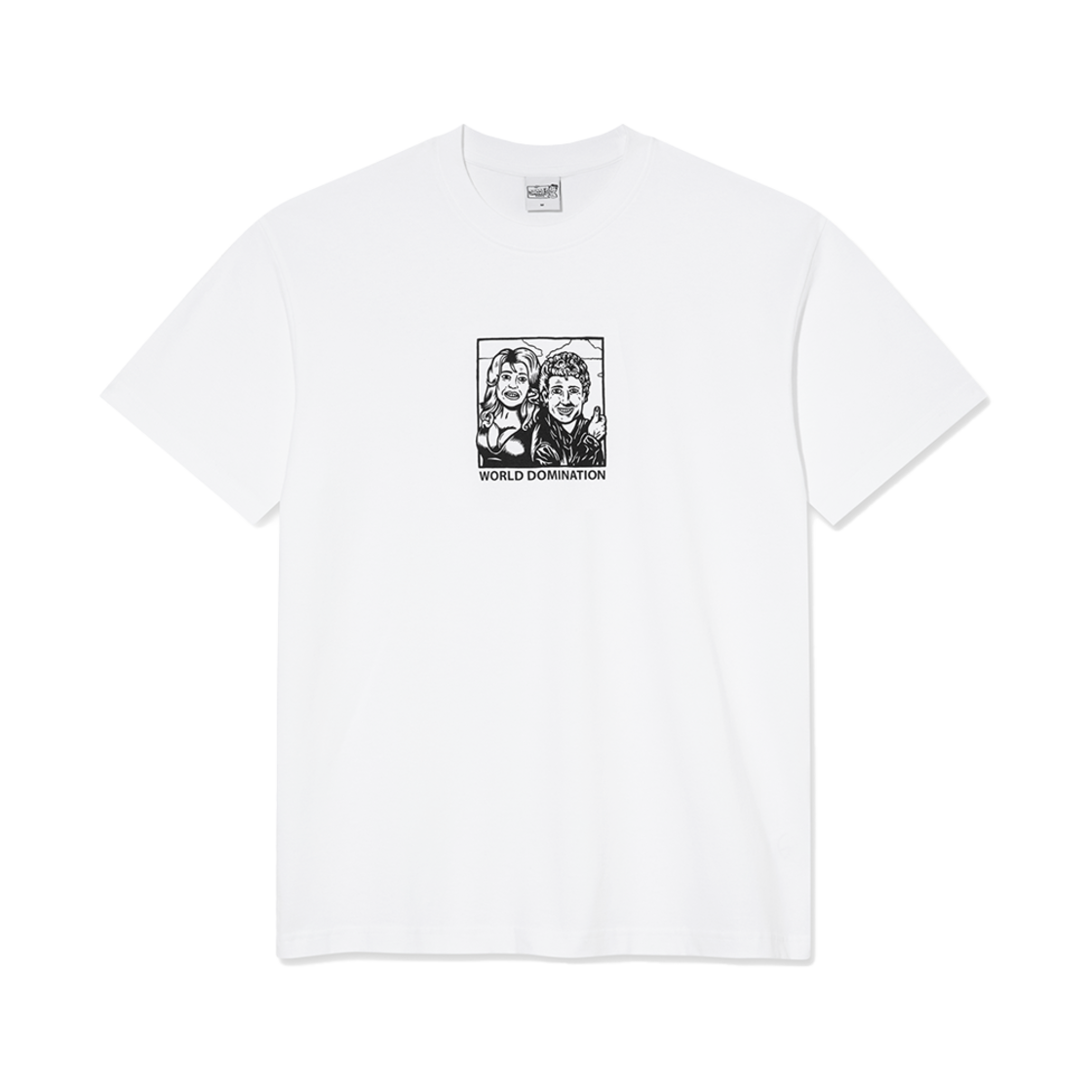 P000BIZK Polar Skate Co. World Domination Tee White