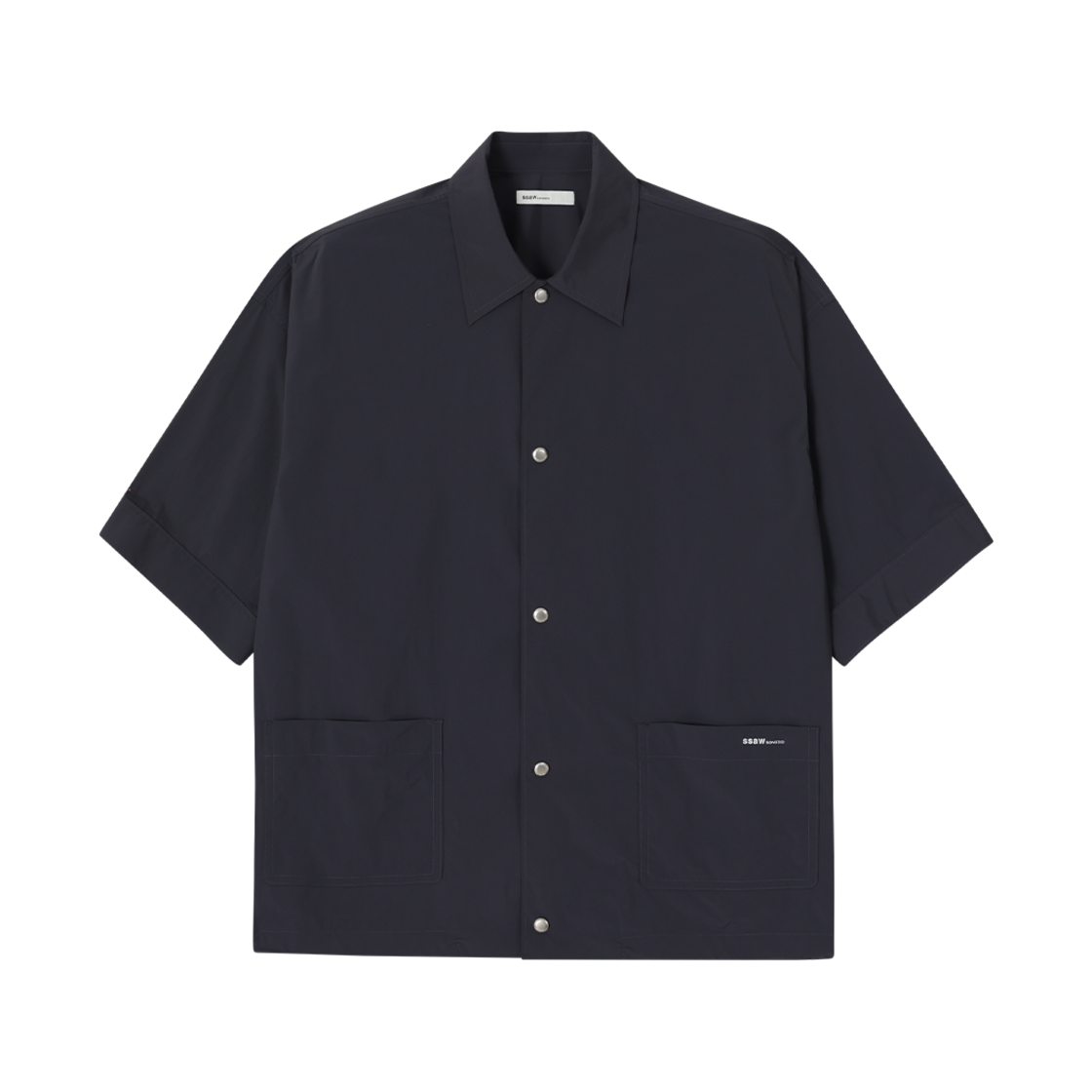 송지오옴므 SSAW 트랙 하프 셔츠